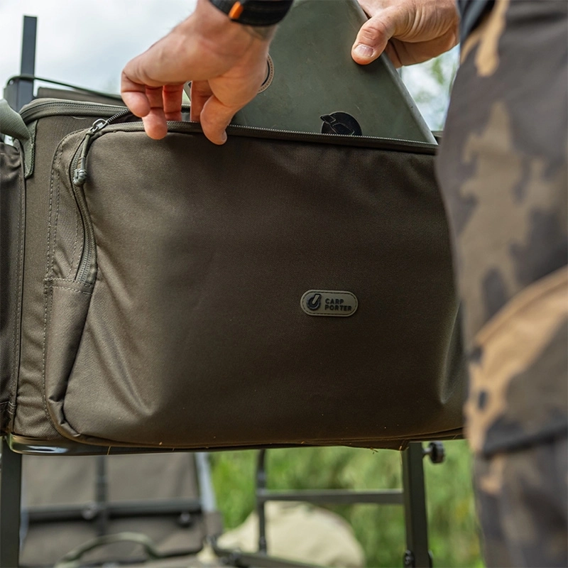 Carp Porter Large Front Barrow Bag Green